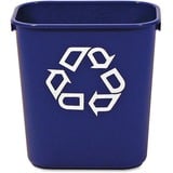 Rubbermaid Commercial 13 Qt Standard Deskside Recycling Wastebasket