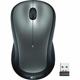 Logitech M310 Wireless Mouse 24 Ghz with Usb Nano Receiver 1000 Dpi Optical Tracking 18 Month Battery Ambidextrous Compatible with Pc Mac Laptop Chromebook (Silver)