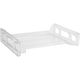 Business Source Side-Loading Stackable Letter Trays