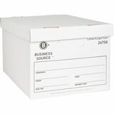 Business Source Lift-Off Lid Heavy-Duty Storage Box