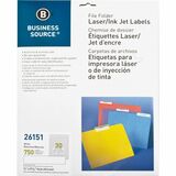 Business Source Laserinkjet Permanent File Folder Labels