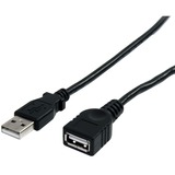 Startechcom 3 Ft Black Usb 20 Extension Cable a to a - Mf