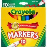 Crayola Classic Colors Broad Line Markers