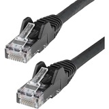 Startechcom 35ft Cat6 Ethernet Cable - Black Snagless Gigabit - 100w Poe Utp 650mhz Category 6 Patch Cord Ul Certified Wiringtia