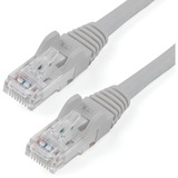 Startechcom 50ft Cat6 Ethernet Cable - Gray Snagless Gigabit - 100w Poe Utp 650mhz Category 6 Patch Cord Ul Certified Wiringtia