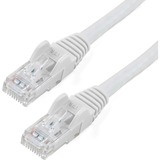 Startechcom 50ft Cat6 Ethernet Cable - White Snagless Gigabit - 100w Poe Utp 650mhz Category 6 Patch Cord Ul Certified Wiringtia