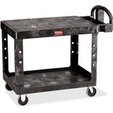 Rubbermaid Commercial 4525 Hd 2-Shelf Utility Cart Flat Shelf (Med)