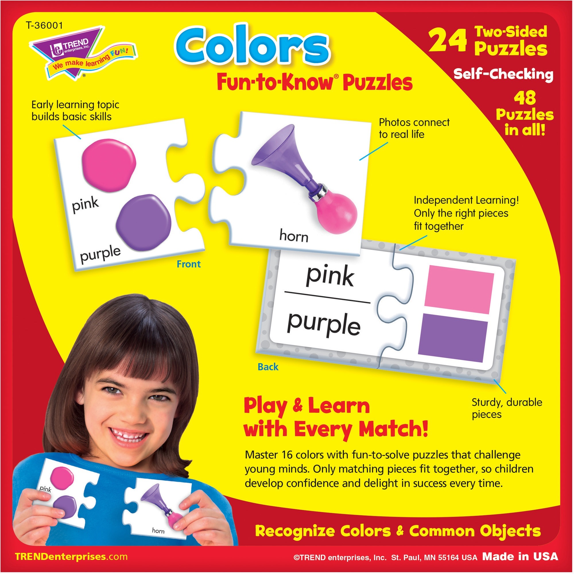 Trend Colors Fun-to-Know Puzzles