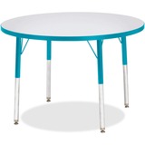Jonti-Craft Berries Adult Height Color Edge Round Table