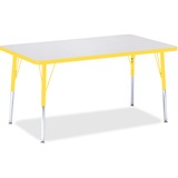 Jonti-Craft Berries Adult Height Color Edge Rectangle Table