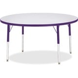 Jonti-Craft Berries Adult Height Color Edge Round Table