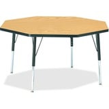 Jonti-Craft Berries Elementary Height Color Top Octagon Table