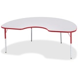 Jonti-Craft Berries Adult Height Prism Color Edge Kidney Table