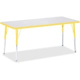 Jonti-Craft Berries Adult Height Color Edge Rectangle Table