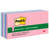 Post-It&Reg Greener Dispenser Notes - Sweet Sprinkles Color Collection