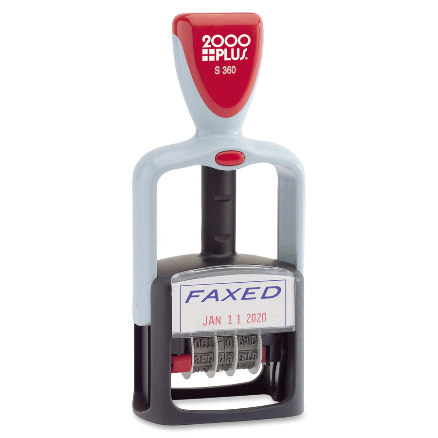 Cosco 2000 Plus S360 Two-Color Ink Pad