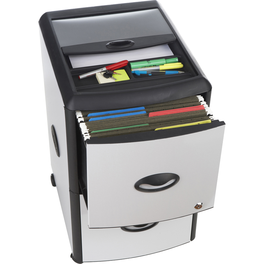 Storex Deluxe File Cabinet - 2-Drawer