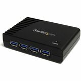 Startechcom 4 Port Black Superspeed Usb 30 Hub - 5gbps