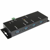 Startechcom 4 Port Industrial Usb 30 Hub - 5gbps - Mountable - Rugged Usb Hub