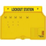 Master Lock Unfilled Padlock Lockout Station with Cover
