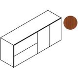 Lacasse Concept 70 Lateral Fle Bookcase Credenza - 2-Drawer