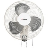 Lorell Pull-Chain Wall Mounting 3-Speed Fan
