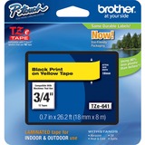 Brother P-Touch Tze Flat Surface Laminated Tape