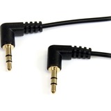 Startechcom 6 Ft Slim 35mm Right Angle Stereo Audio Cable - Mm