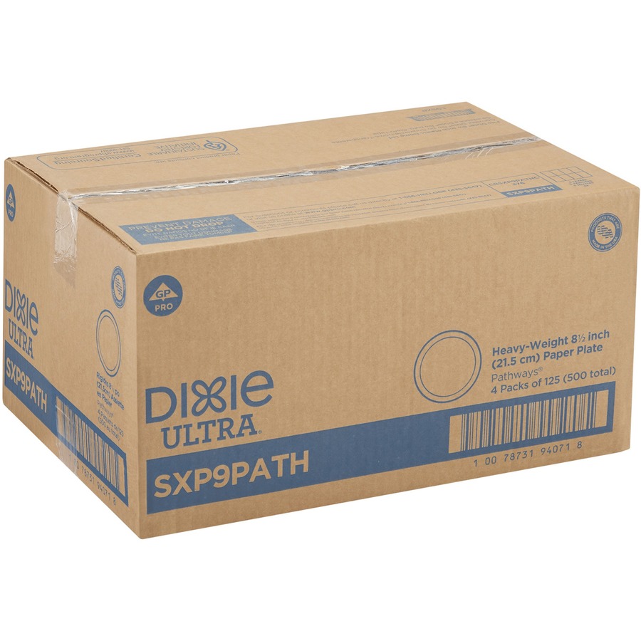 Dixie Ultra&Reg Pathways 8-12 Heavyweight Paper Plates by Gp Pro
