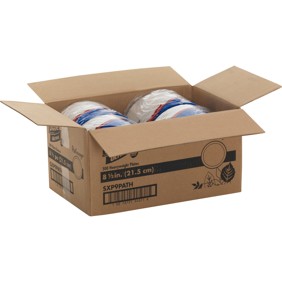 Dixie Ultra&Reg Pathways 8-12 Heavyweight Paper Plates by Gp Pro