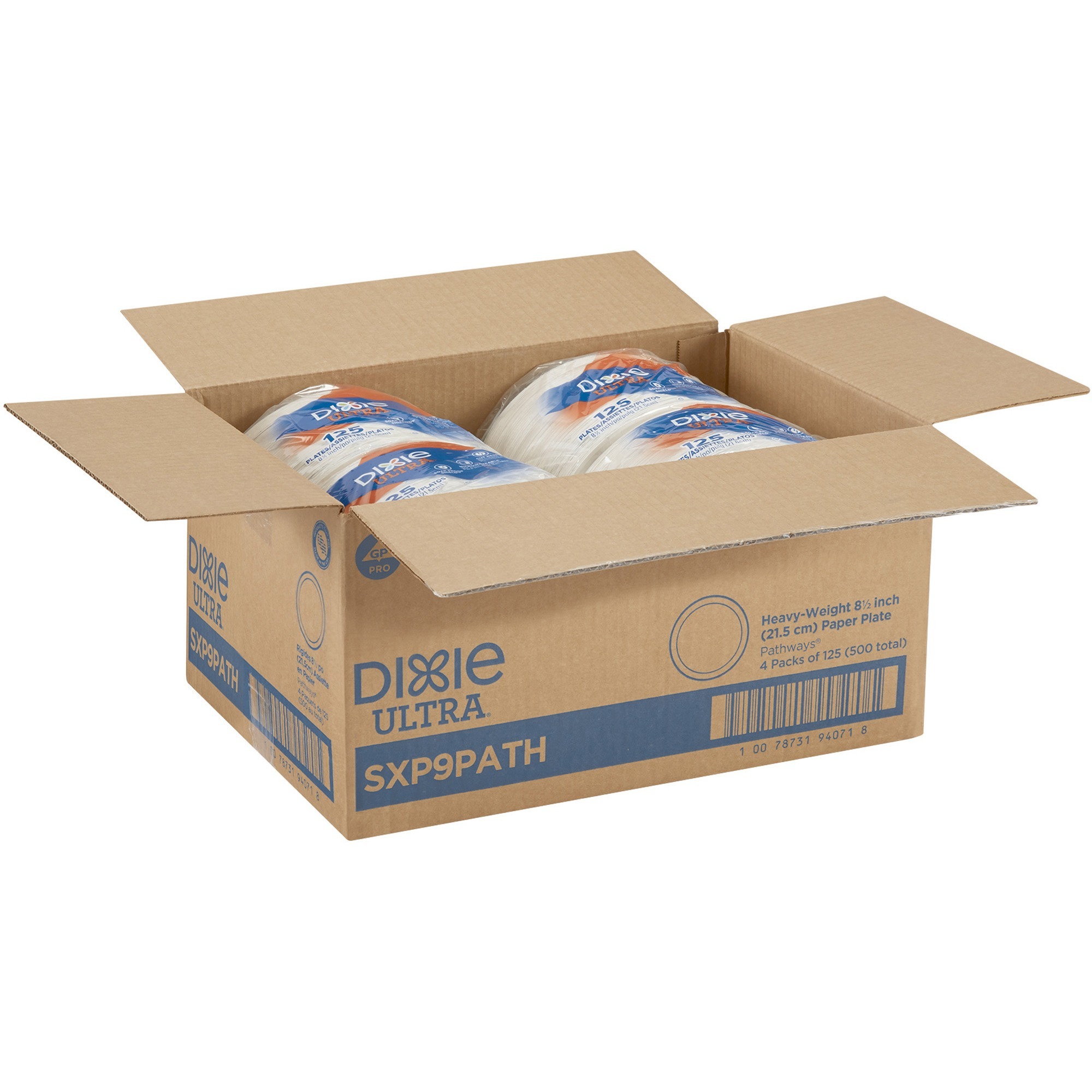 Dixie Ultra&Reg Pathways 8-12 Heavyweight Paper Plates by Gp Pro