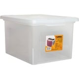 Lorell Letterlegal Plastic File Box