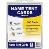 C-Line Embossed Cardstock Name Tents