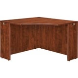 Lorell Essentials Series Cherry Laminate Corner Desk