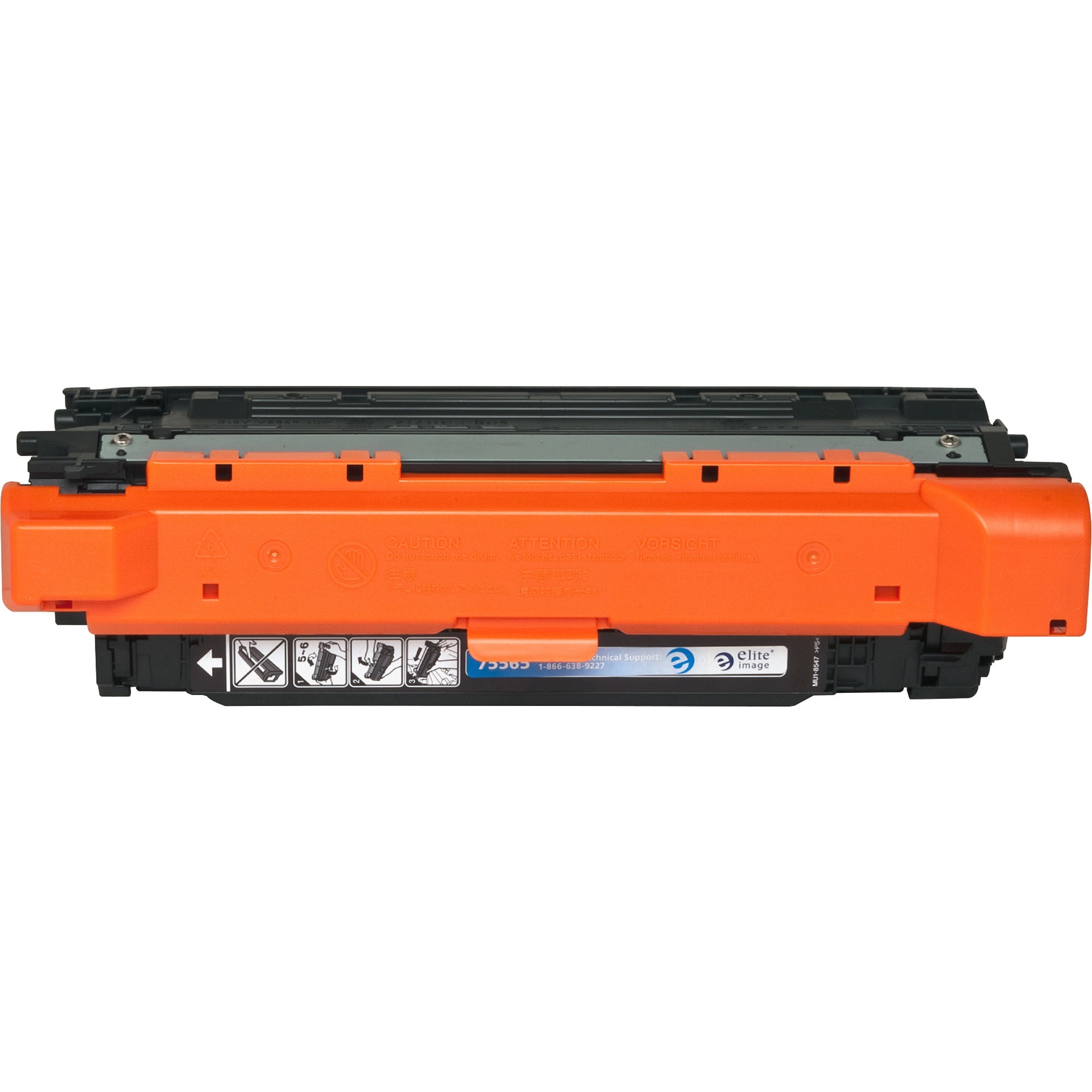 Elite Image Remanufactured Laser Toner Cartridge - Alternative for Hp 504a (Ce250a) - Black - 1 Each
