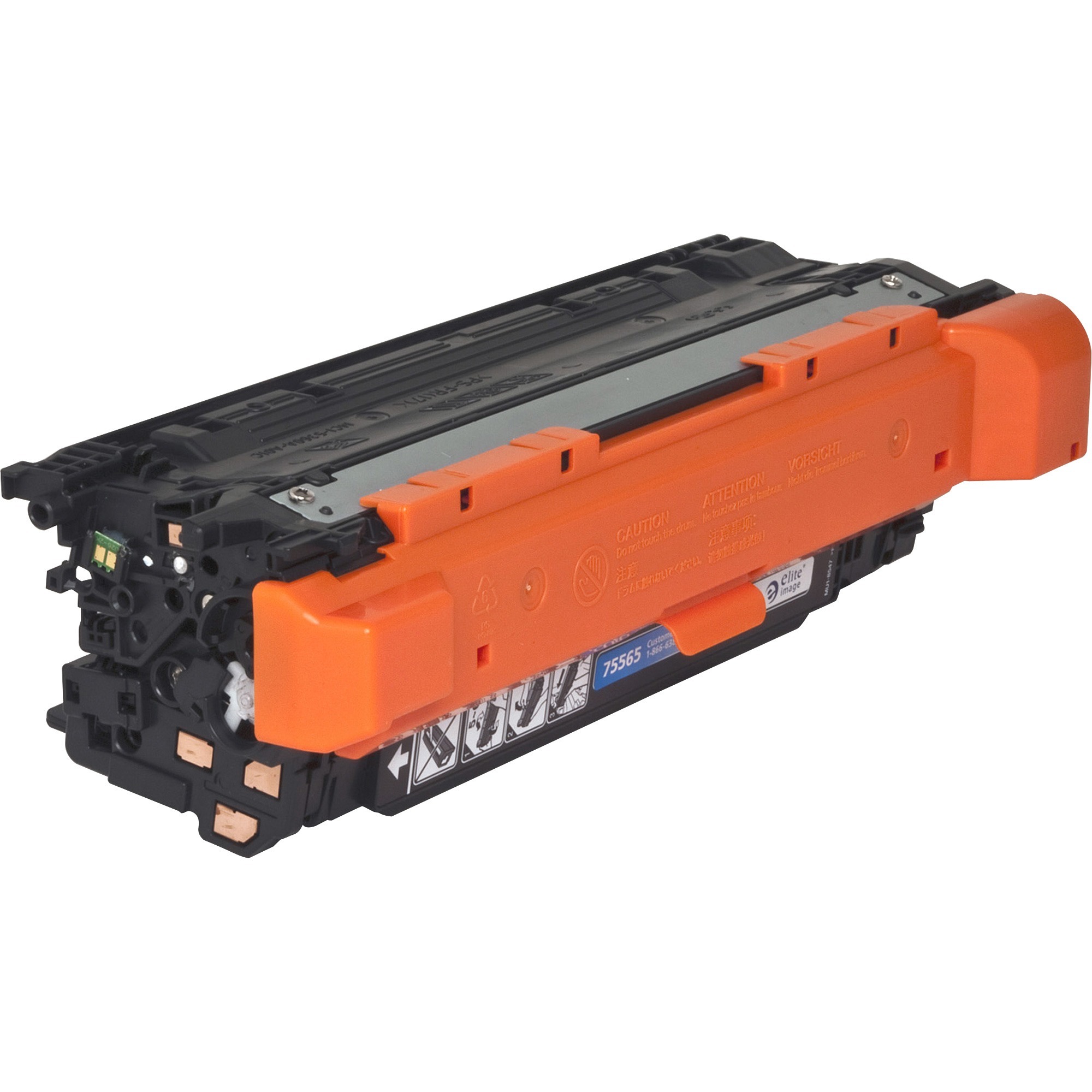Elite Image Remanufactured Laser Toner Cartridge - Alternative for Hp 504a (Ce250a) - Black - 1 Each