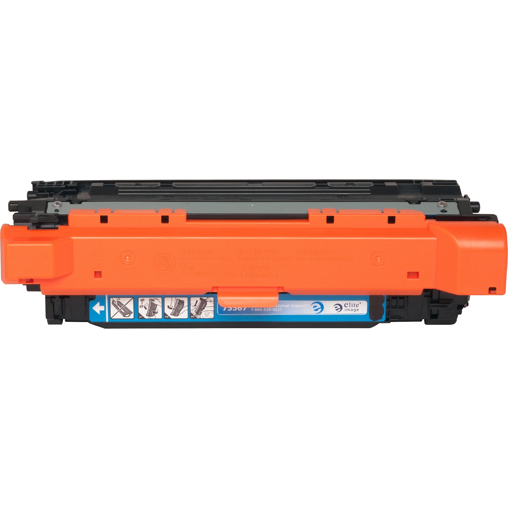 Elite Image Remanufactured Laser Toner Cartridge - Alternative for Hp 504a (Ce251a) - Cyan - 1 Each