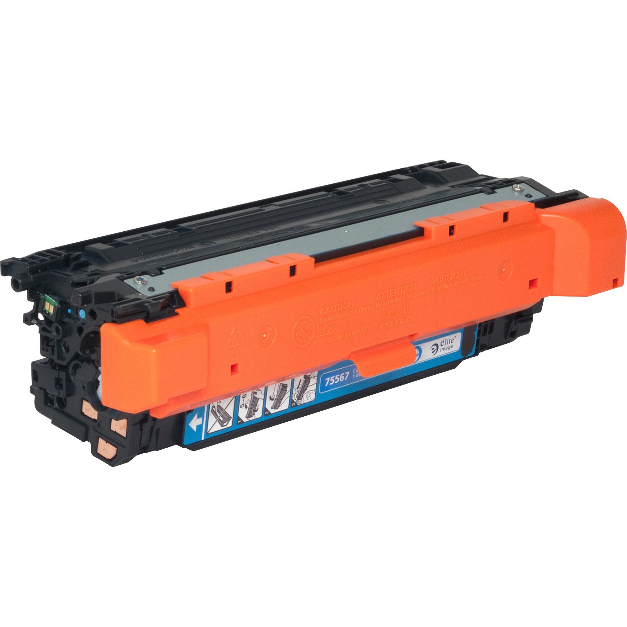 Elite Image Remanufactured Laser Toner Cartridge - Alternative for Hp 504a (Ce251a) - Cyan - 1 Each
