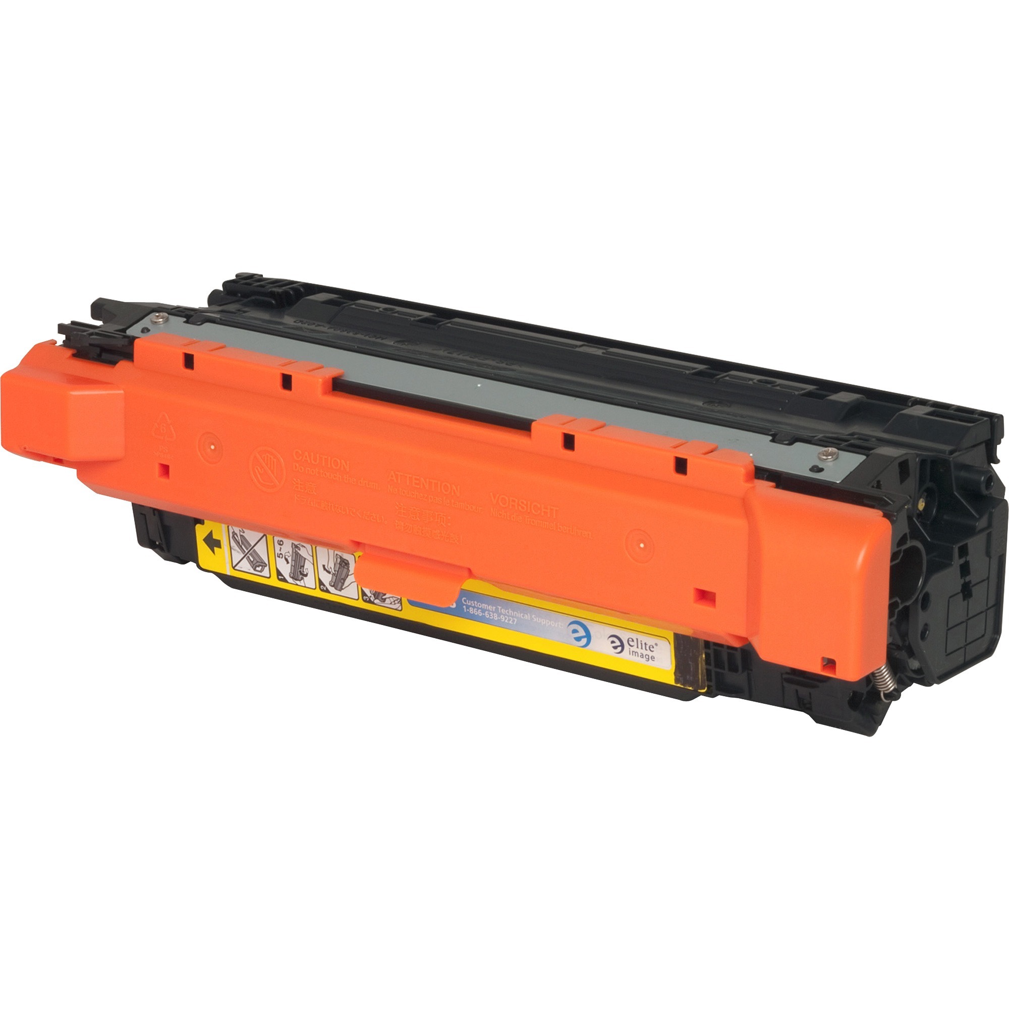 Elite Image Remanufactured Laser Toner Cartridge - Alternative for Hp 504a (Ce252a) - Yellow - 1 Each