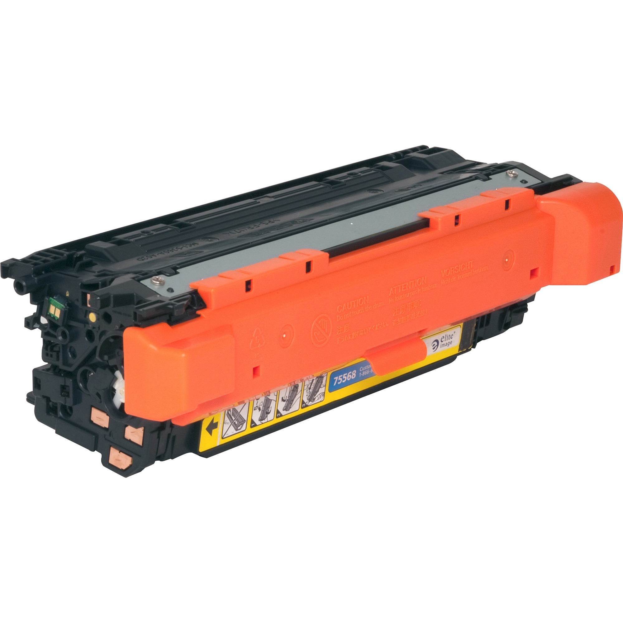 Elite Image Remanufactured Laser Toner Cartridge - Alternative for Hp 504a (Ce252a) - Yellow - 1 Each