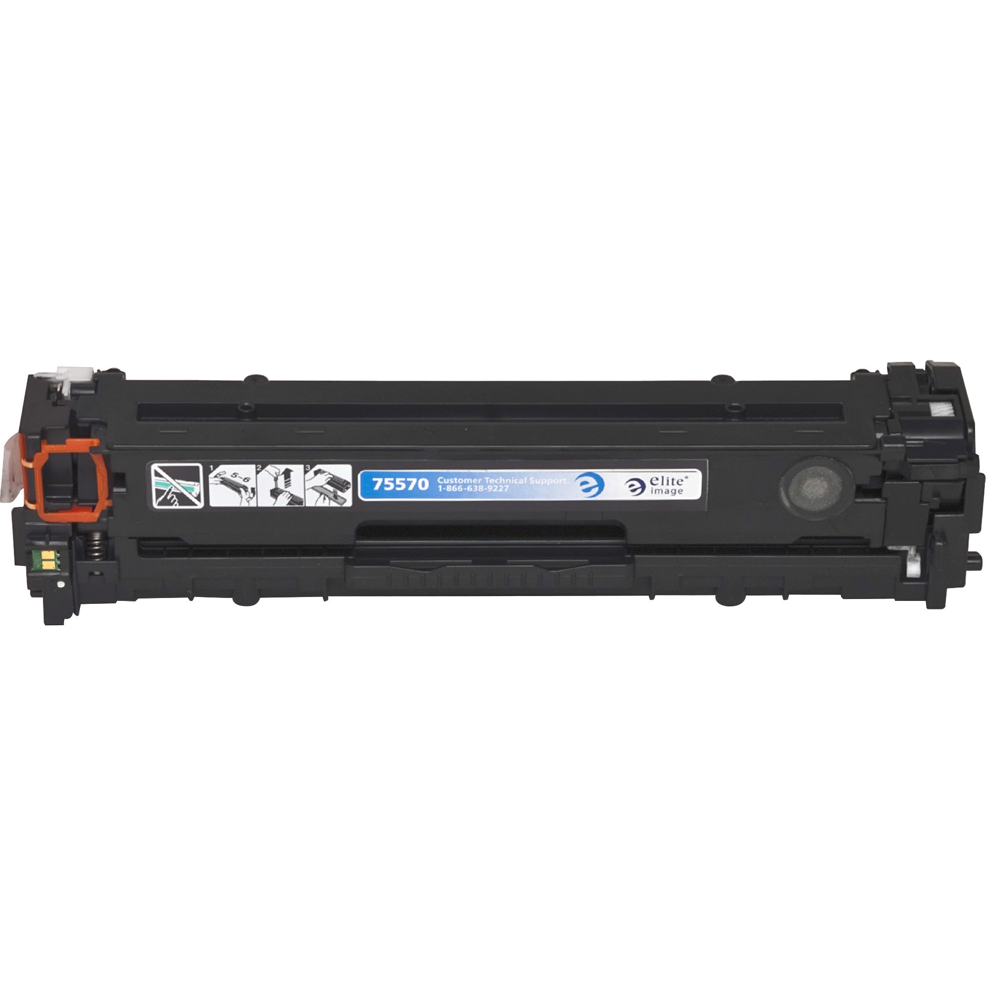 Elite Image Remanufactured Laser Toner Cartridge - Alternative for Hp 128a (Ce320a) - Black - 1 Each