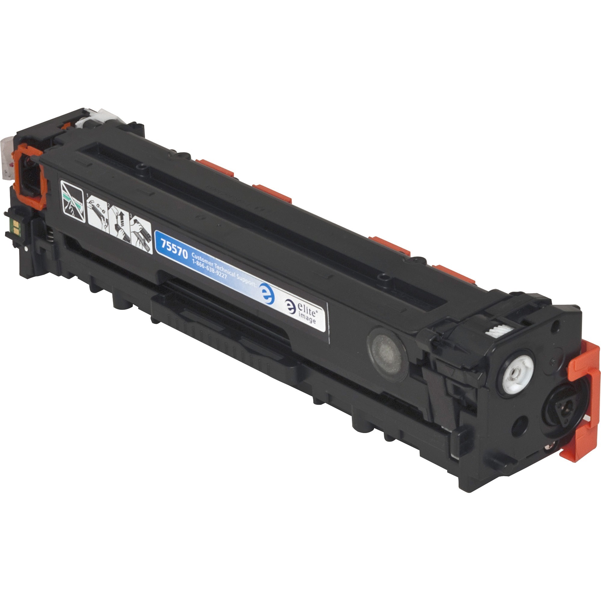 Elite Image Remanufactured Laser Toner Cartridge - Alternative for Hp 128a (Ce320a) - Black - 1 Each