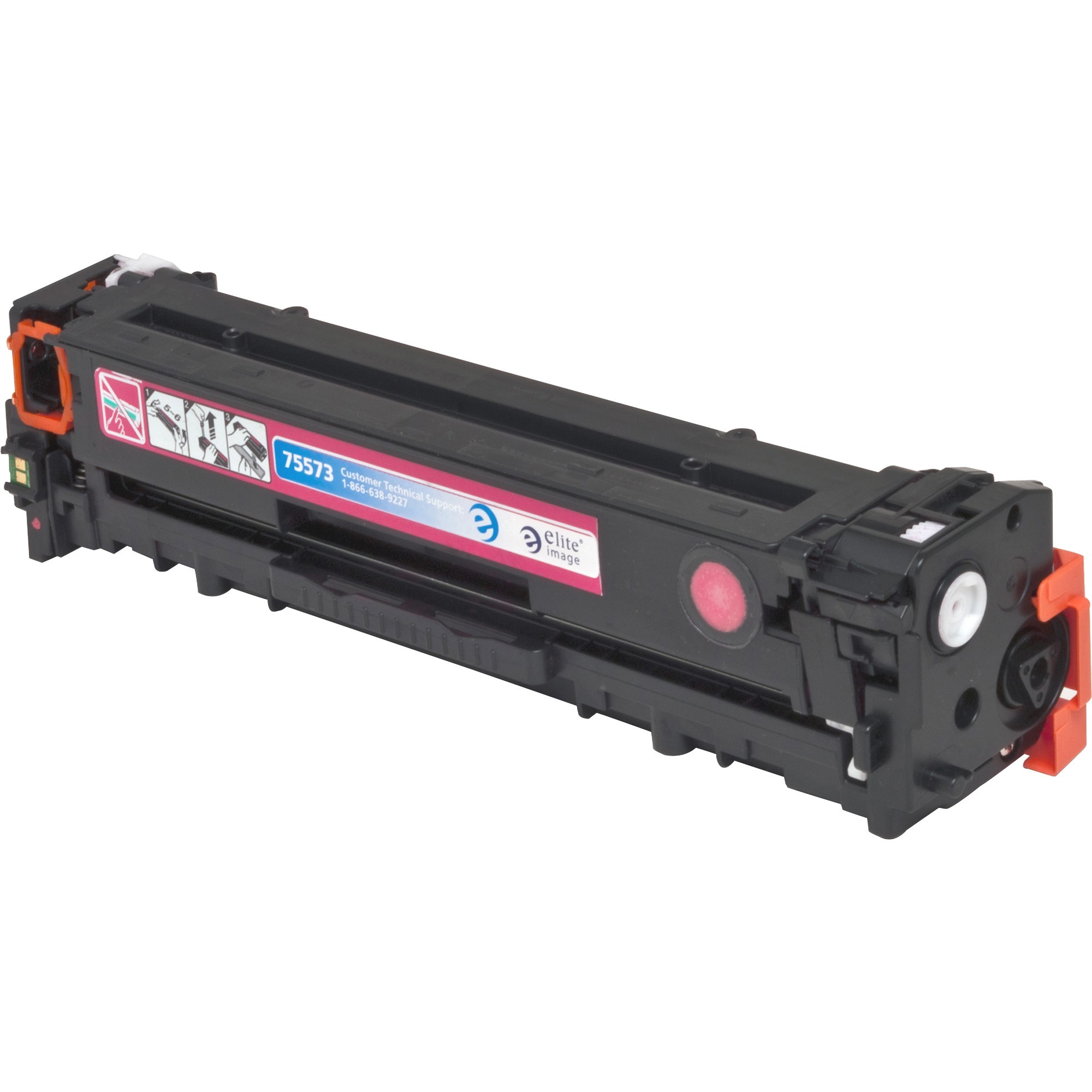 Elite Image Remanufactured Laser Toner Cartridge - Alternative for Hp 128a (Ce323a) - Magenta - 1 Each