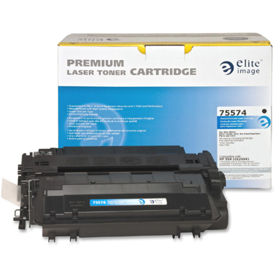 Elite Image Remanufactured Toner Cartridge - Alternative for Hp 55x (Ce255x)