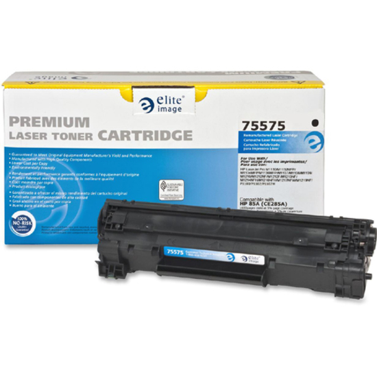 Elite Image Remanufactured Laser Toner Cartridge - Alternative for Hp 85a (Ce285a) - Black - 1 Each
