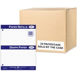 Roaring Spring 4x4 Graph Ruled Loose Leaf Filler Paper 3 Hole Punched 11 X 85 80 Sheets White Paper
