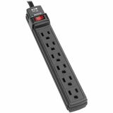 Tripp Lite Protect It 6-Outlet Surge Protector 6 Ft Cord 360 Joules Diagnostic Led Black Housing
