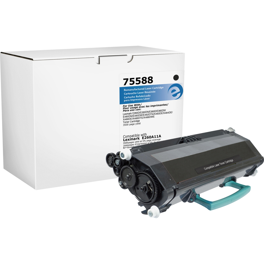 Elite Image Remanufactured Toner Cartridge - Alternative for Lexmark (E260a11a)