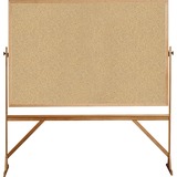 Ghent Reversible Cork Bulletin Board with Wood Frame