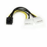 StarTech.com 6in LP4 to 8 Pin PCI Express Video Card Power Cable Adapter